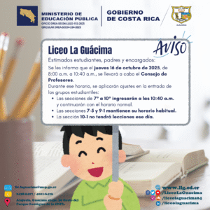 DREA-SEC04-LLG-334-2025 – Consejo de profesores el 16/10/2025